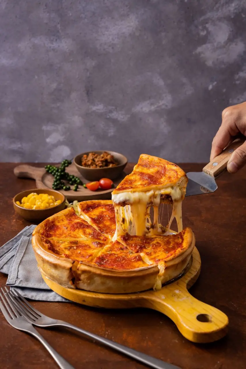 Hình ảnh Chicago bò ngô nhân nhồi 