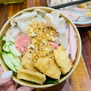 Hình ảnh Bún mắm nêm đầy đủ 