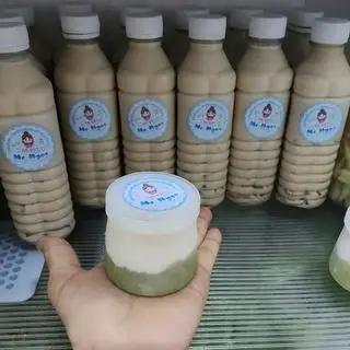 Hình ảnh Sữa chua cốm dẹp