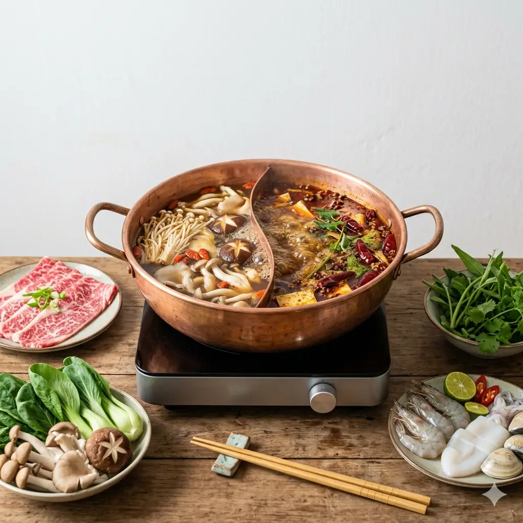 Hình ảnh Lẩu sườn bầu huyết
