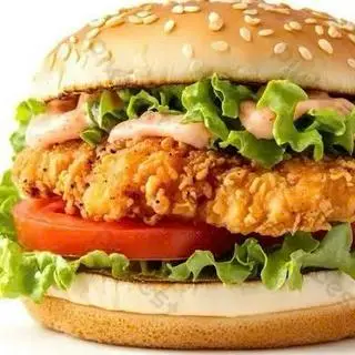 Hình ảnh Hamburger gà - vị riêng