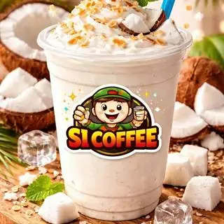Hình ảnh Sinh tố kem dừa - coconut ice cream smoothie