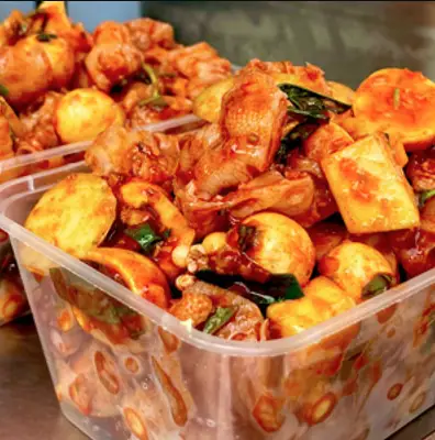Hình ảnh Chân Gà Sốt Thái A Sang - Chân Gà Sốt Thái, Trứng Non Lòng Đào & Chân Gà Xả Tắc - Tây Thạnh