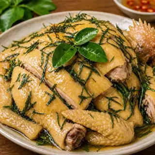 Hình ảnh Nửa con gà hấp chanh