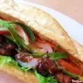 Hình ảnh Bánh Mì Xúc Xích Thịt Nướng