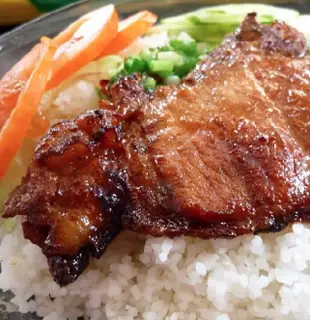 Hình ảnh Cơm sườn nướng