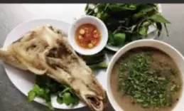 Hình ảnh Cháo lòng - 1 cái má heo
