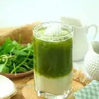 Hình ảnh Rau má đậu xanh sữa dừa