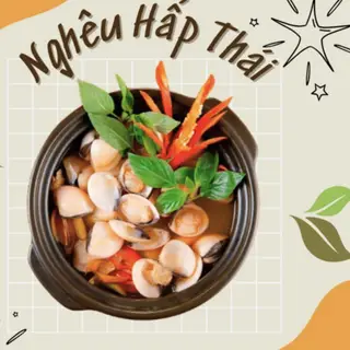 Hình ảnh Nghêu tươi hấp Thái chua cay