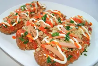 Hình ảnh Bánh mì nướng muối ớt
