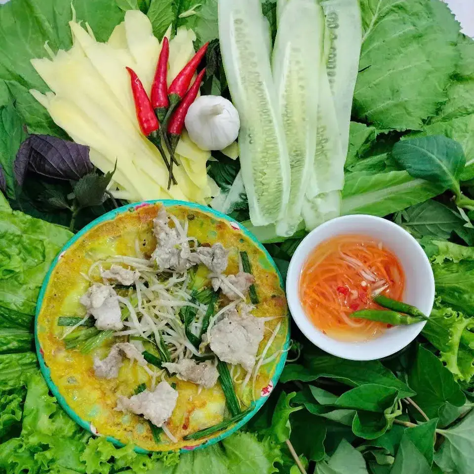 Hình ảnh Bánh xèo thịt heo siêu giòn