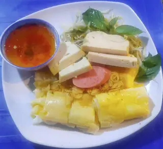 Hình ảnh Bánh ướt trứng không bánh tôm
