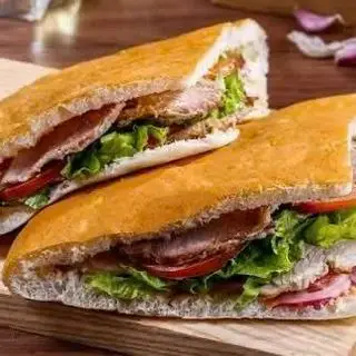 Hình ảnh Bánh mì kebab thịt xông khói