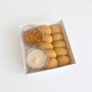 Hình ảnh Mochi chấm kem vị đậu nành