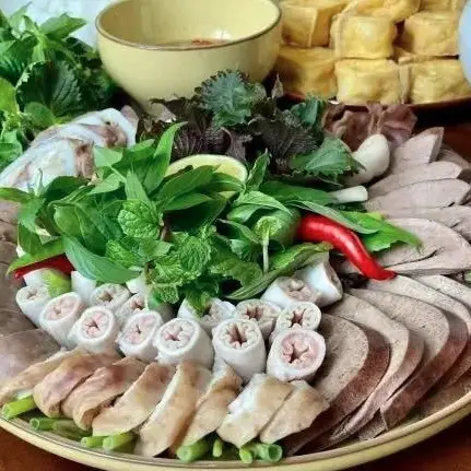 Hình ảnh Cháo Phần Bình Thường : Cháo Huyết + Phần Lòng Riêng