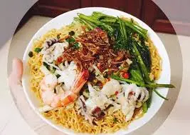 Hình ảnh Mỳ trộn hải sản