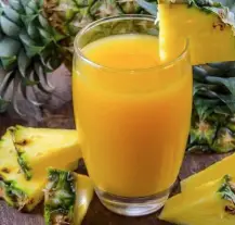Hình ảnh Nước ép thơm - ly lớn