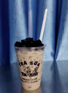 Hình ảnh Trà sữa sương sáo hạt đác