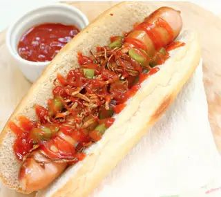 Hình ảnh Bánh mỳ xúc xích