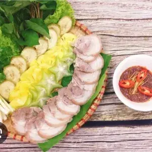 Hình ảnh Combo thịt luộc - tai heo