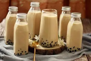Hình ảnh Trà sữa gạo rang