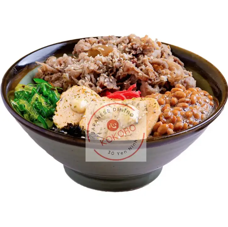 Hình ảnh Cơm natto - kèm súp miso