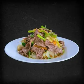 Hình ảnh Bún gạo xào bò