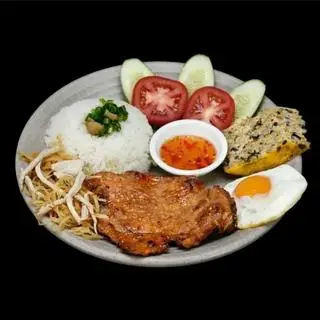Hình ảnh Cơm tấm sườn trứng chả