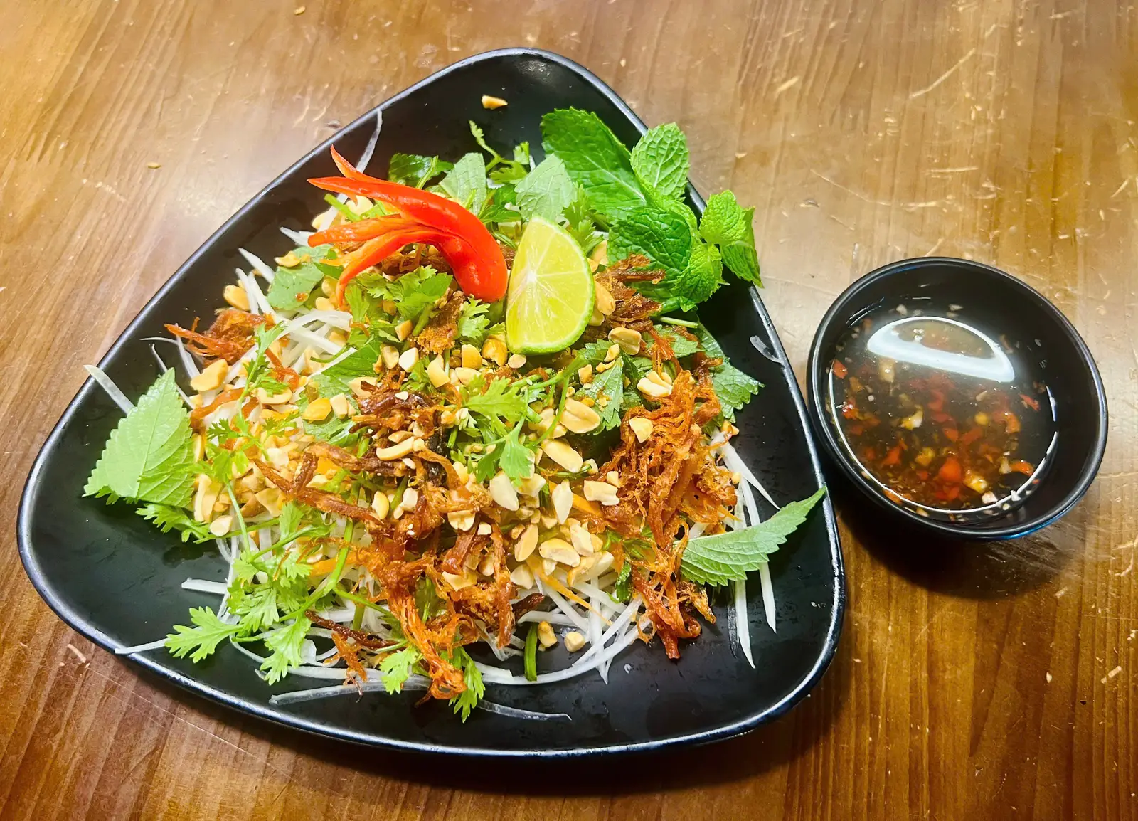 Hình ảnh Nộm đu đủ bò khô