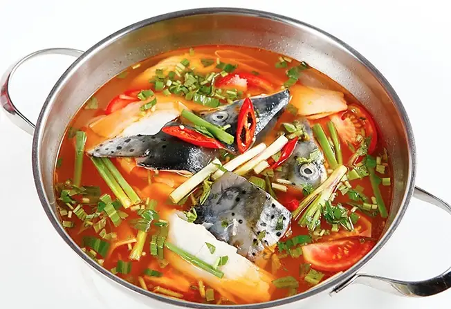 Hình ảnh Lẩu cá hồi