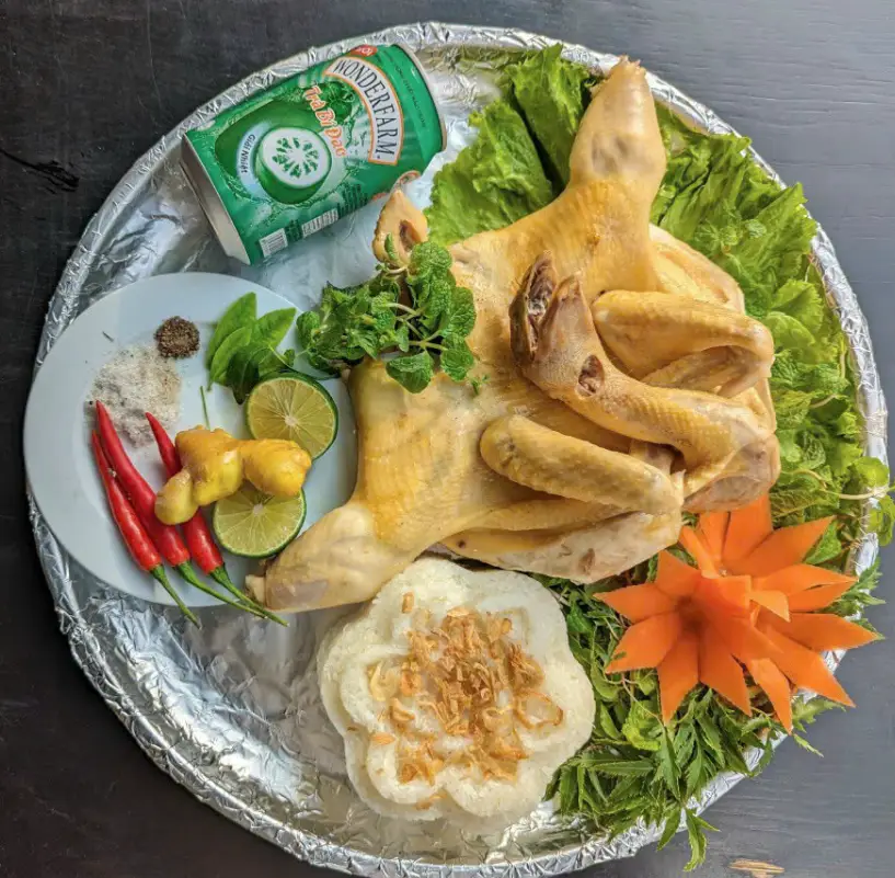 Hình ảnh Gà ri hấp mắm nhĩ - 1 con