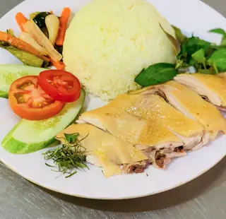Hình ảnh Gà chặt một người