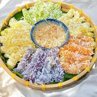 Hình ảnh Bánh tằm đậu phộng muối mè