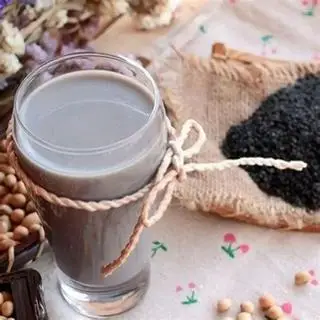 Hình ảnh Sữa đậu nành mè đen