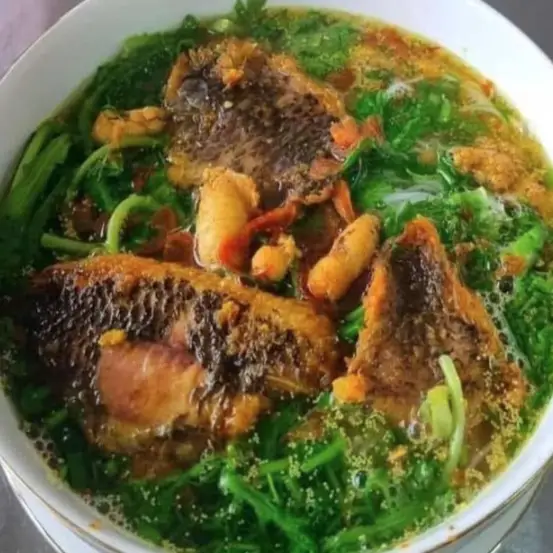 Hình ảnh Canh Cá ( Bánh Đa Trắng )