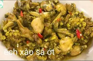 Hình ảnh Cơm ếch xào sả ớt