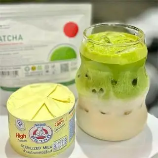 Hình ảnh Matcha sữa gấu