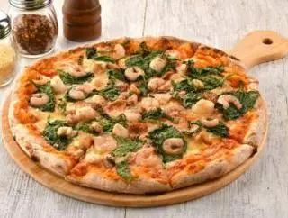 Hình ảnh Pizza fruitti di mare al pesto