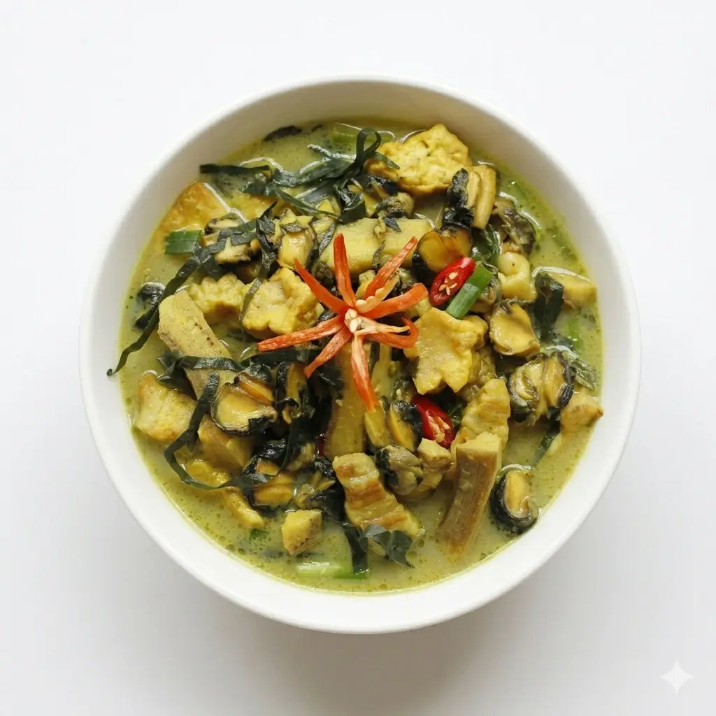 Hình ảnh Vịt om chuối đậu