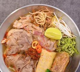 Hình ảnh Bún nạm gân chả
