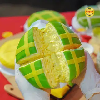 Hình ảnh Bánh chưng sầu riêng - ngàn lớp vị xuân 12cm