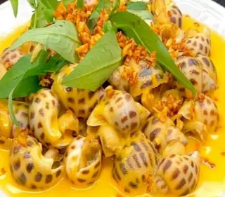 Hình ảnh Ốc Hương Sốt Trứng Muối