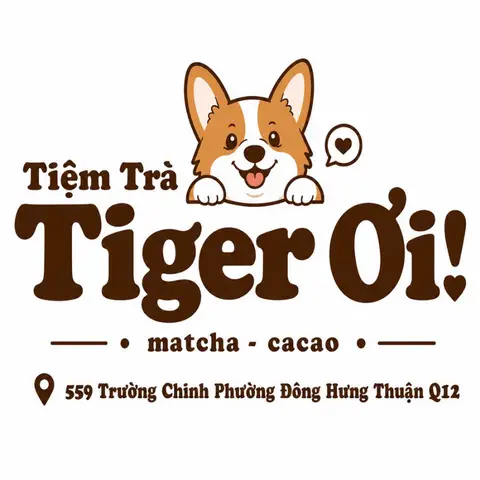 Hình ảnh Tiệm Trà Tiger Ơi! - Trà Dâu, Matcha Double Phô Mai & Cacao Mint - Trường Chinh