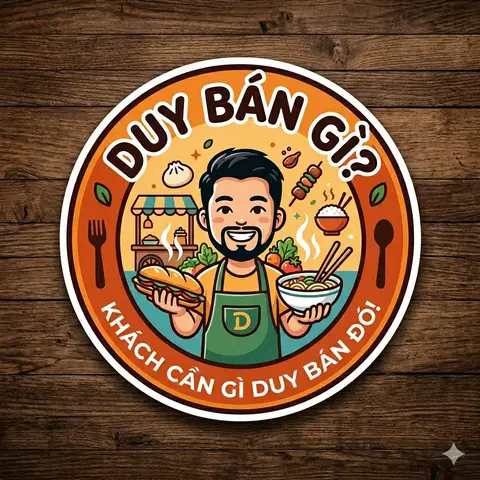 Hình ảnh Duy Bán Gì - Mì Trộn Xá Xíu & Mì Trộn Gà Nướng - Trần Thị Cờ