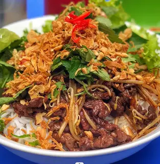 Hình ảnh Bún bò trộn