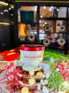 Hình ảnh Yến chưng tươi vị hạt sen - yến sợi dài - 75ml