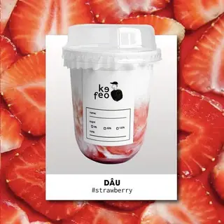 Hình ảnh Sữa chua kefir vị dâu - strawberry kefir
