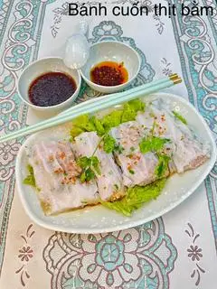 Hình ảnh Bánh cuốn nhân thịt bằm