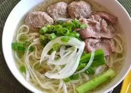 Hình ảnh Phở tái bò viên