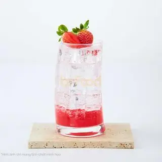 Hình ảnh Soda sốt dâu tây